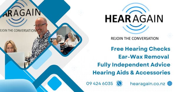 Hear Again Whangaparaoa hearing centre 2024 ad