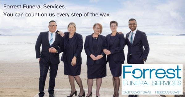 Forrest Funeral Services. Hibiscus Coast funeral directors, funeral pre-planning and grief support.